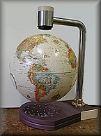 levitating globe